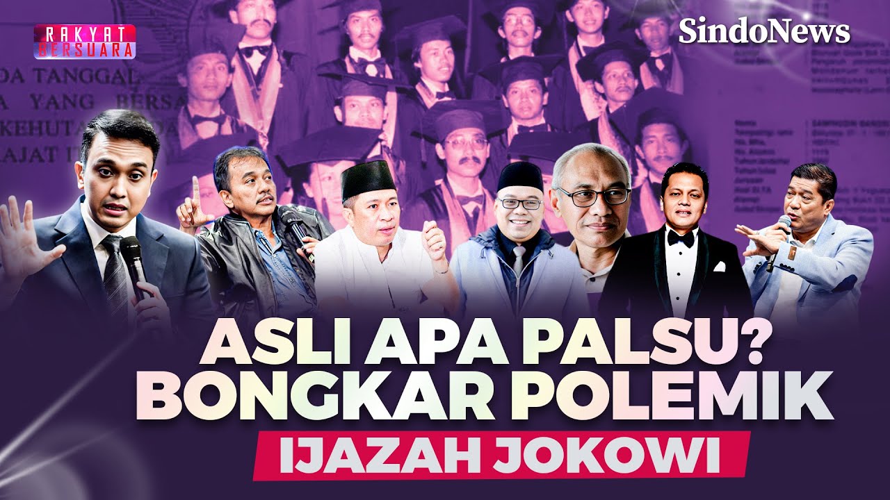 FULL Membongkar Tuduhan Skripsi dan Ijazah Palsu Jokowi   | Rakyat Bersuara