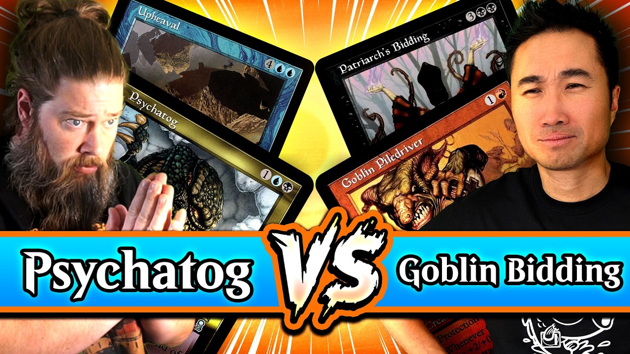Psychatog (2002) против Goblin Bidding (2003) | Топ-64 лучших колод в истории Standard