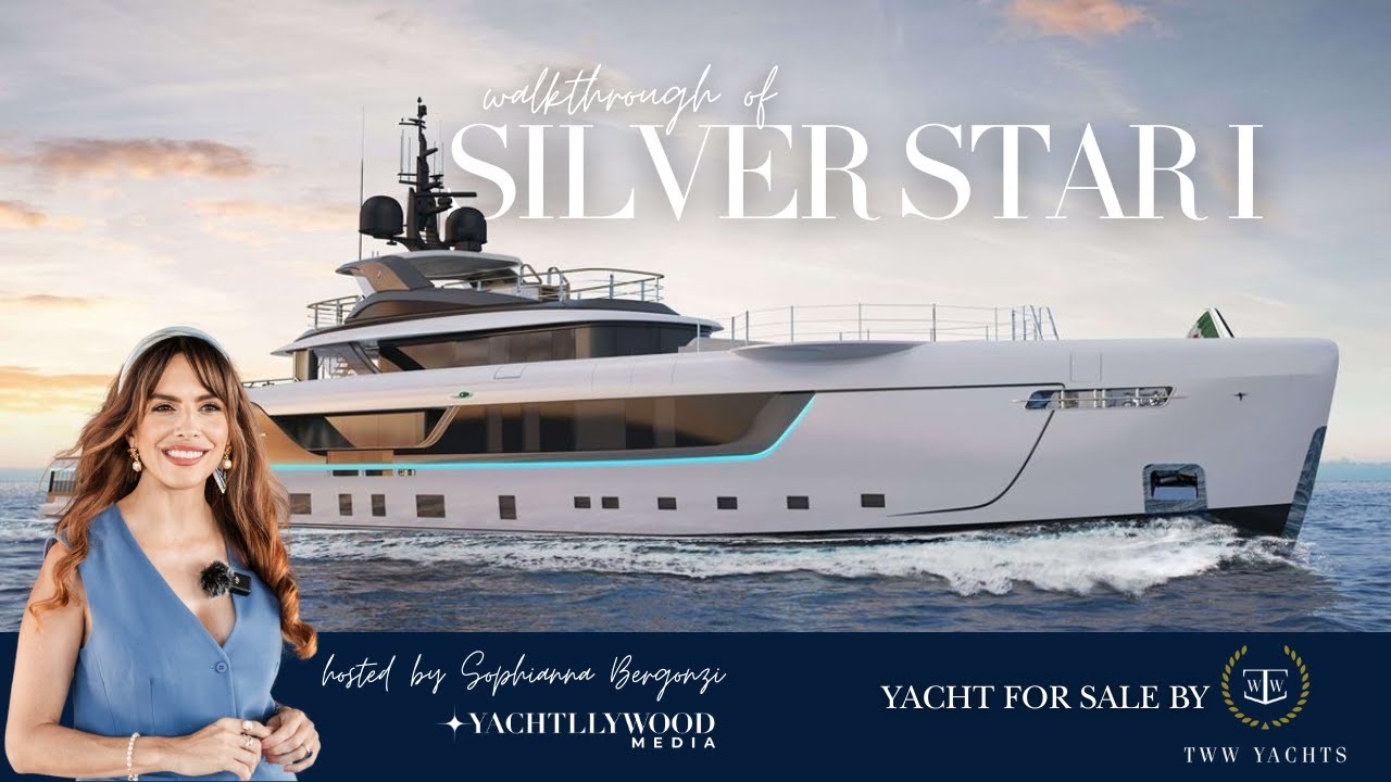 Walkthrough tour Silver Star I | 55m Admiral Superyacht for Sale | Giorgio Armani Interior