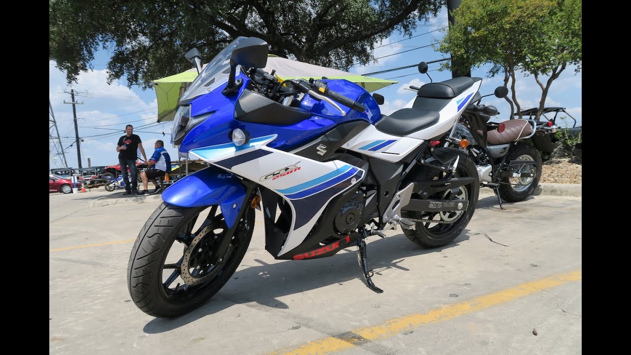 Suzuki GSX250R 2019 года: первая поездка | ОБЗОР