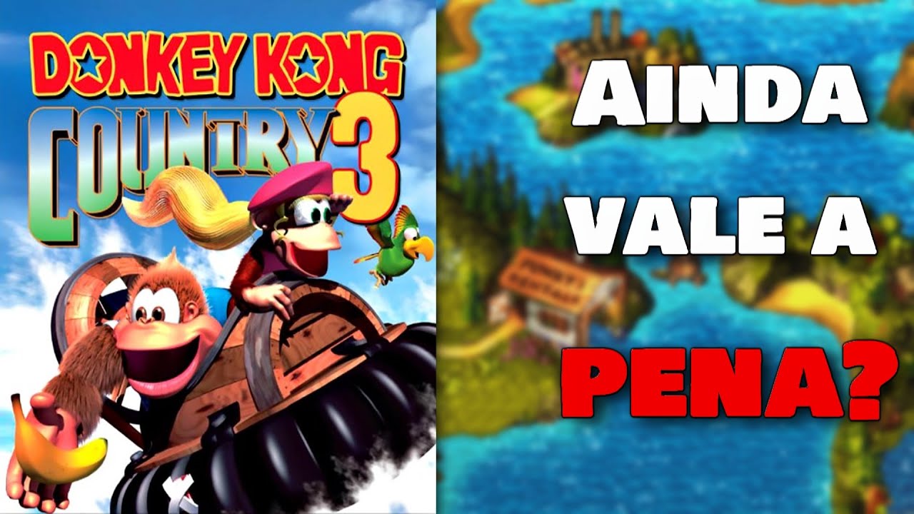 AINDA VALE A PENA? - Donkey Kong Country 3: Dixie Kong's Double Trouble! (SNES)