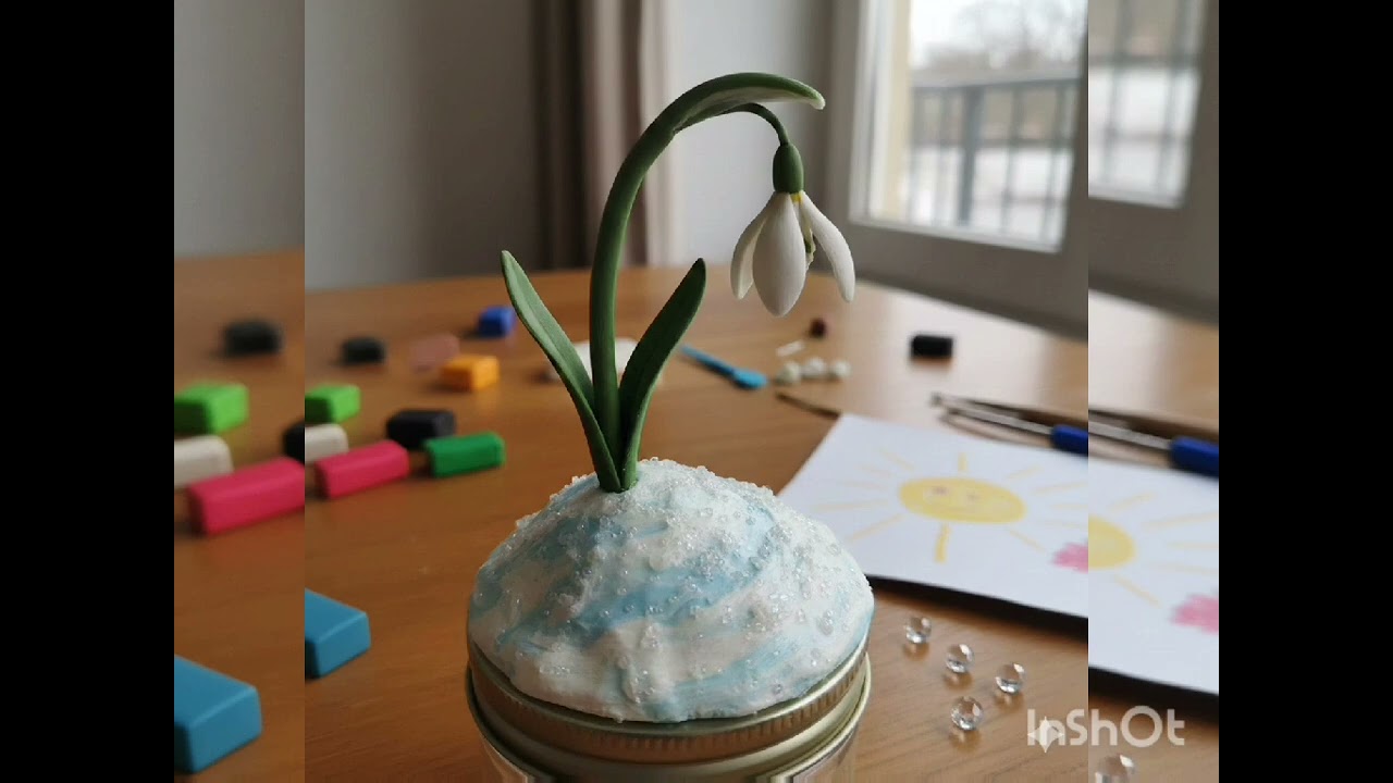 ЛІПИМО ПРОЛІСОК ПІД СНІГОВОЮ КОВДРОЮ З ОЛЬГОЮ КРАСОВСЬКОЮ ЗДО 83