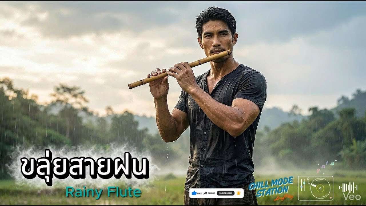 ขลุ่ยสายฝน (Rainy Flute) - ChillModeStation [Acoustic Version] | เพลงเพื่อชีวิต เสรีภาพและการต่อสู้