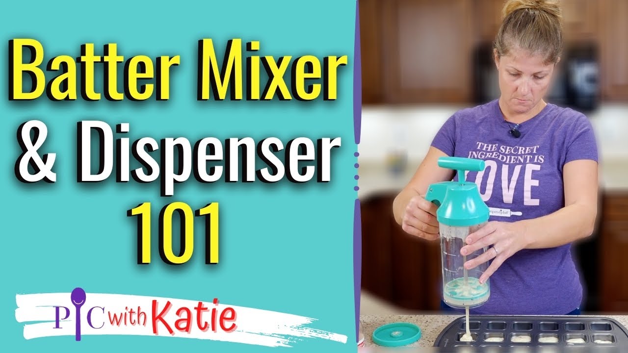 Инструкции по использованию миксера и дозатора для теста Pampered Chef | Как смешивать, дозироват...