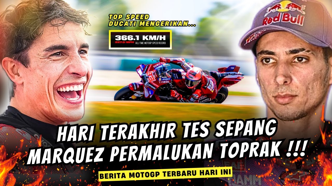 TOPRAK KENA MENTAL🤣AKHIRNYA AKUI KEHEBATAN MARQUEZ‼️BERITA MOTOGP HARI INI