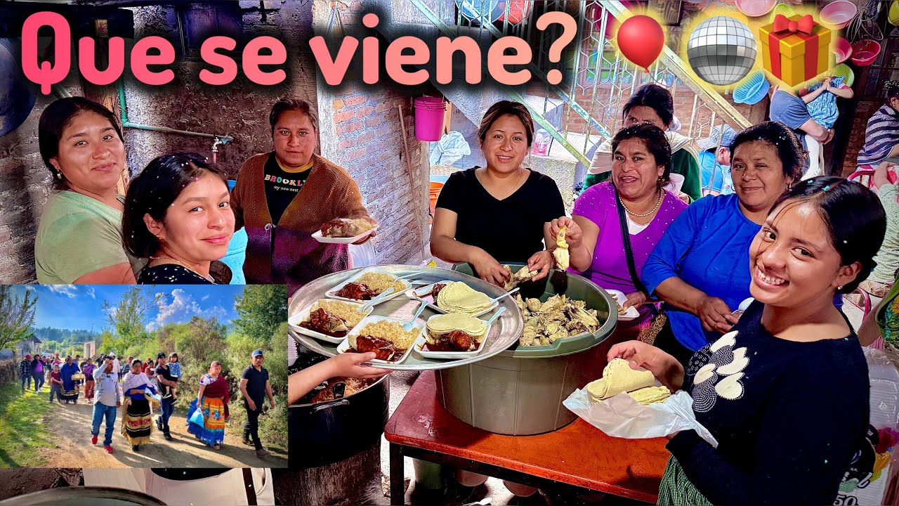 MI SOBRINA RECIBE AGRADECIMIENTOS POR QUÉ ACEPTO SER MADRINA Y ASI RECIBIÓ A TODOS SUS INVITADOS🥘🥗😋