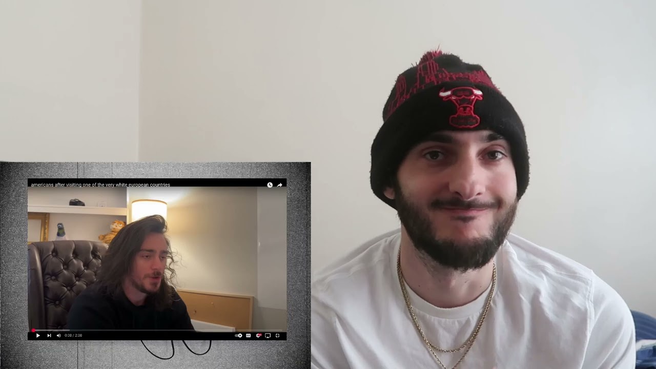 American React To Americans After Visiting one of the very white european countries