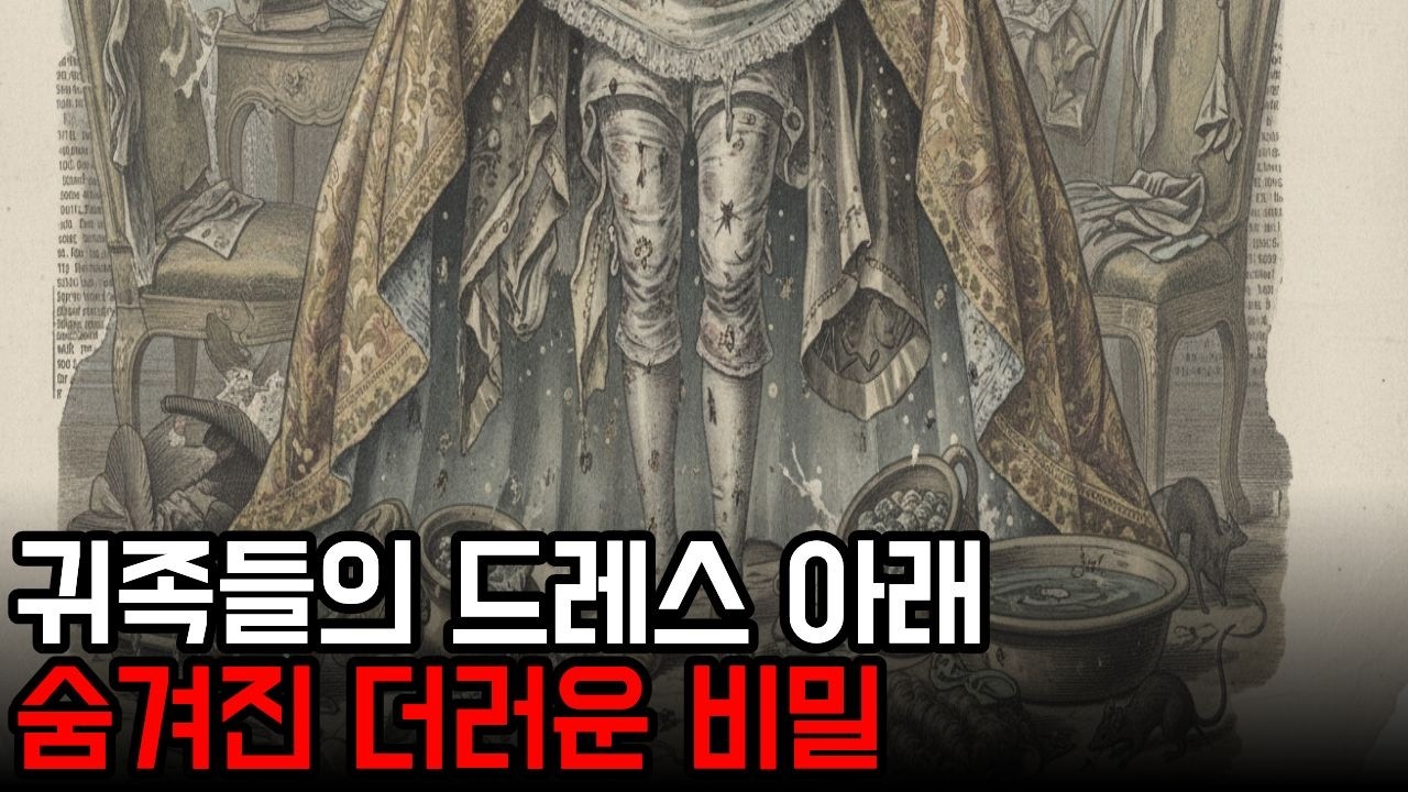 왜 유럽 귀족들은 평생 씻지 않았을까? 드레스 속 숨겨진 역사