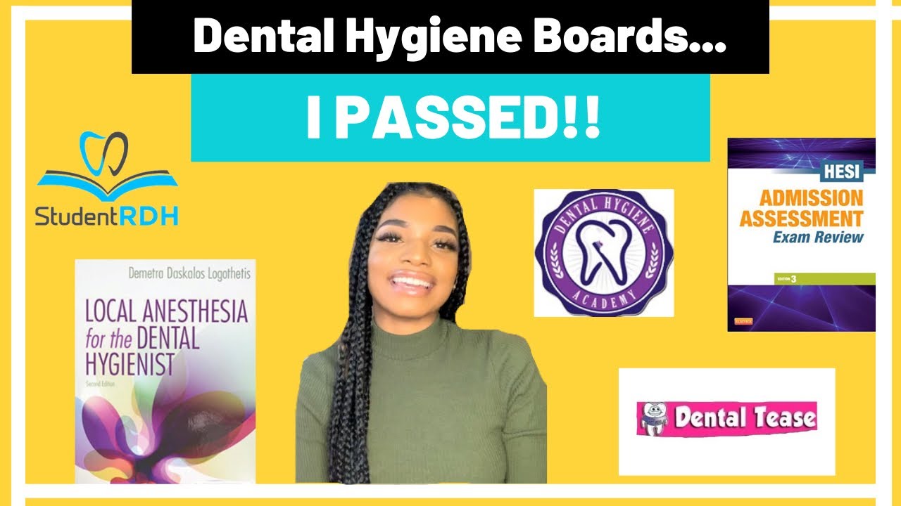 What did I use to PASS?? | Dental Hygiene Boards
