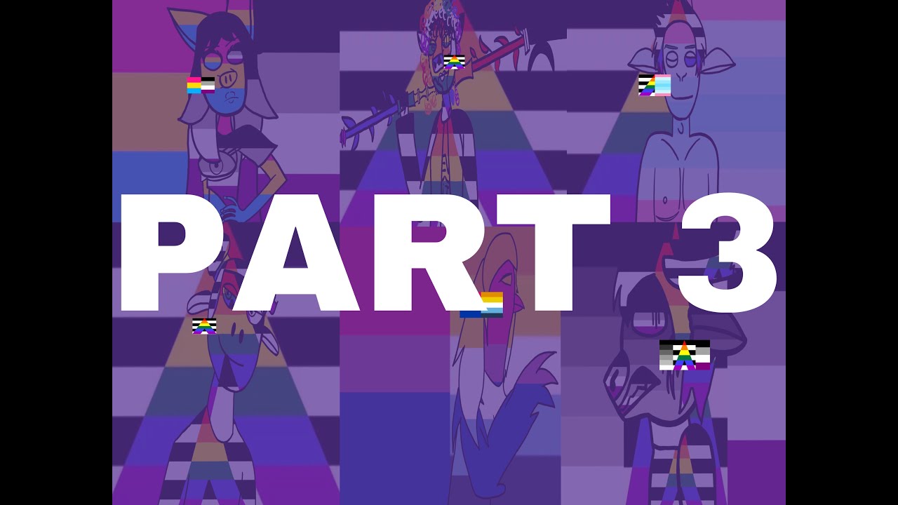 Pride Month 2024 Art Speedpaint (PART 3) (BISEXUAL SONG EDITION) (MASTERS 1 EDITION) (OLD)