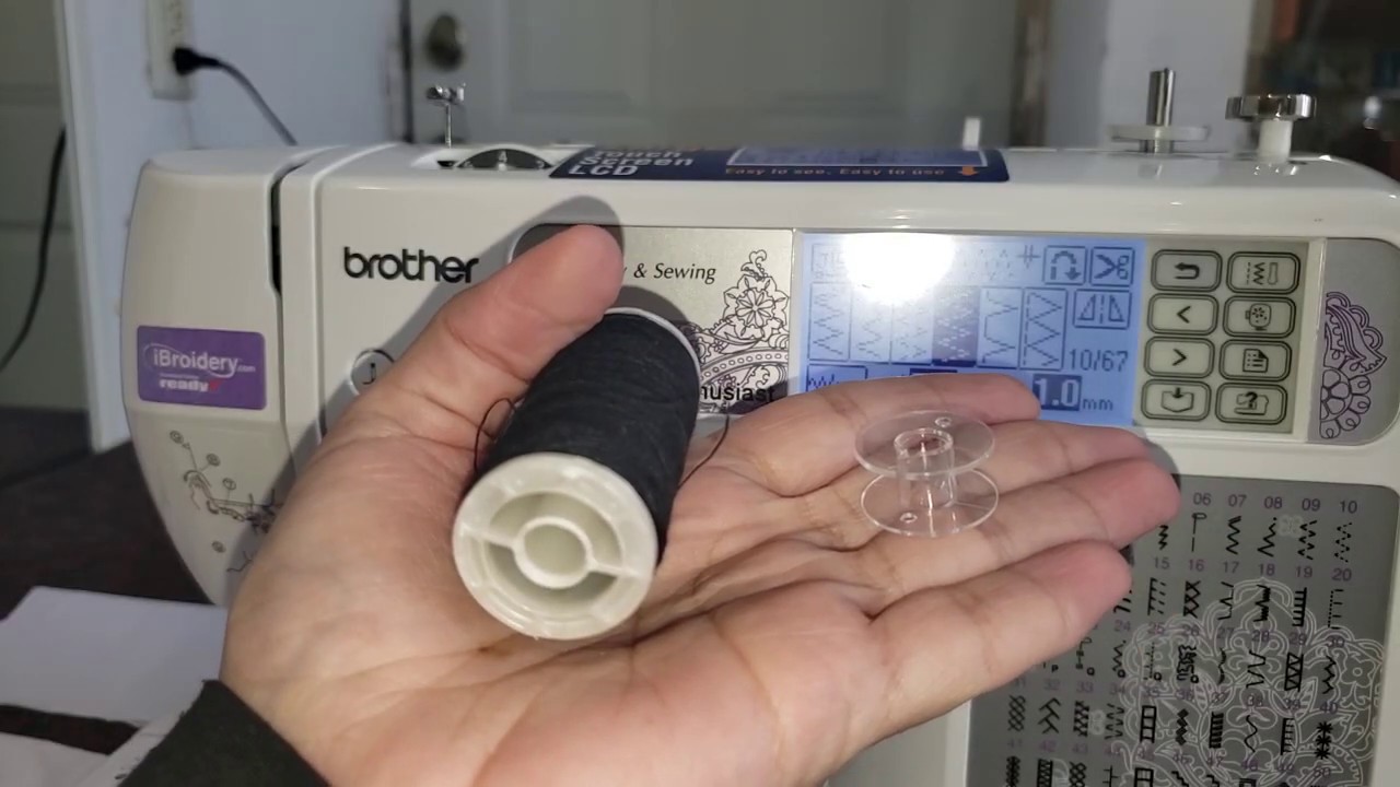 FUNCIONES  MAQUINA DE COSER  BROTHER COMPUTARIZADA  HOW TO USE A COMPUTERIZED BROTHER SEWING MACHINE