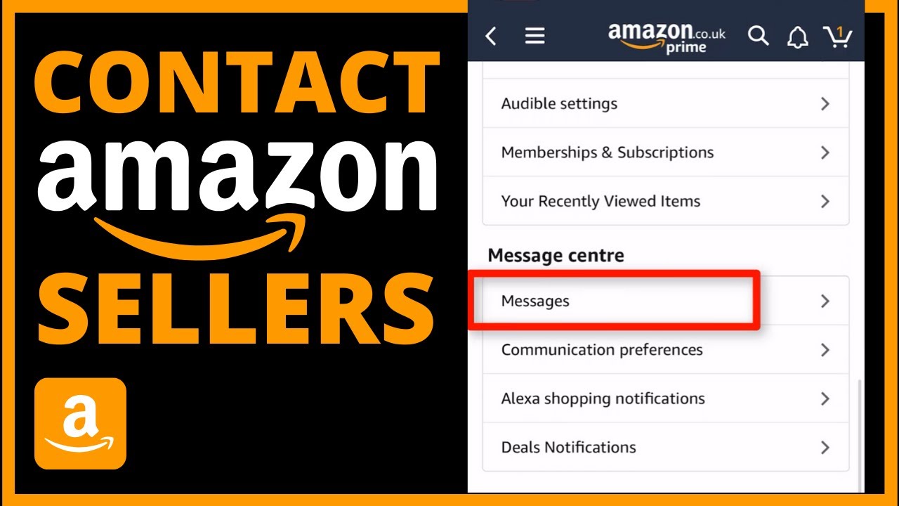 КАК НАПИСАТЬ ПРОДАВЦУ НА AMAZON (Связаться со сторонним продавцом на Amazon через мобильное прило...