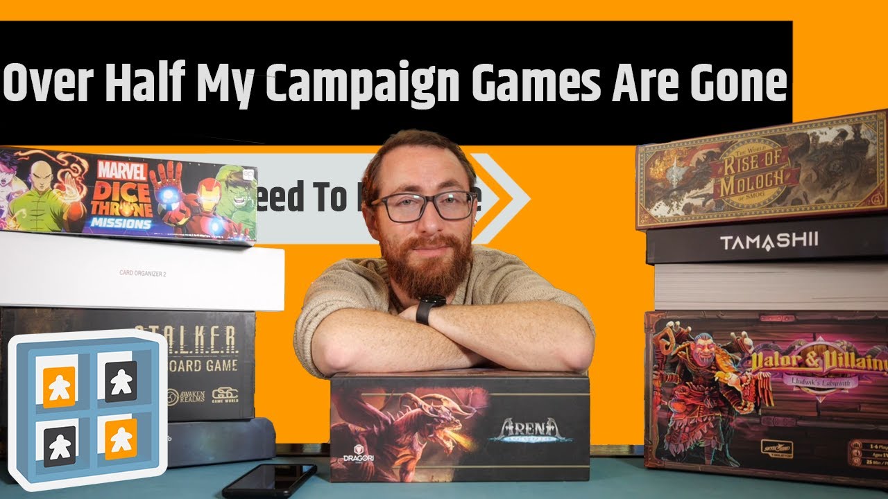 Getting Rid of Over Half Of My Campaign Games
