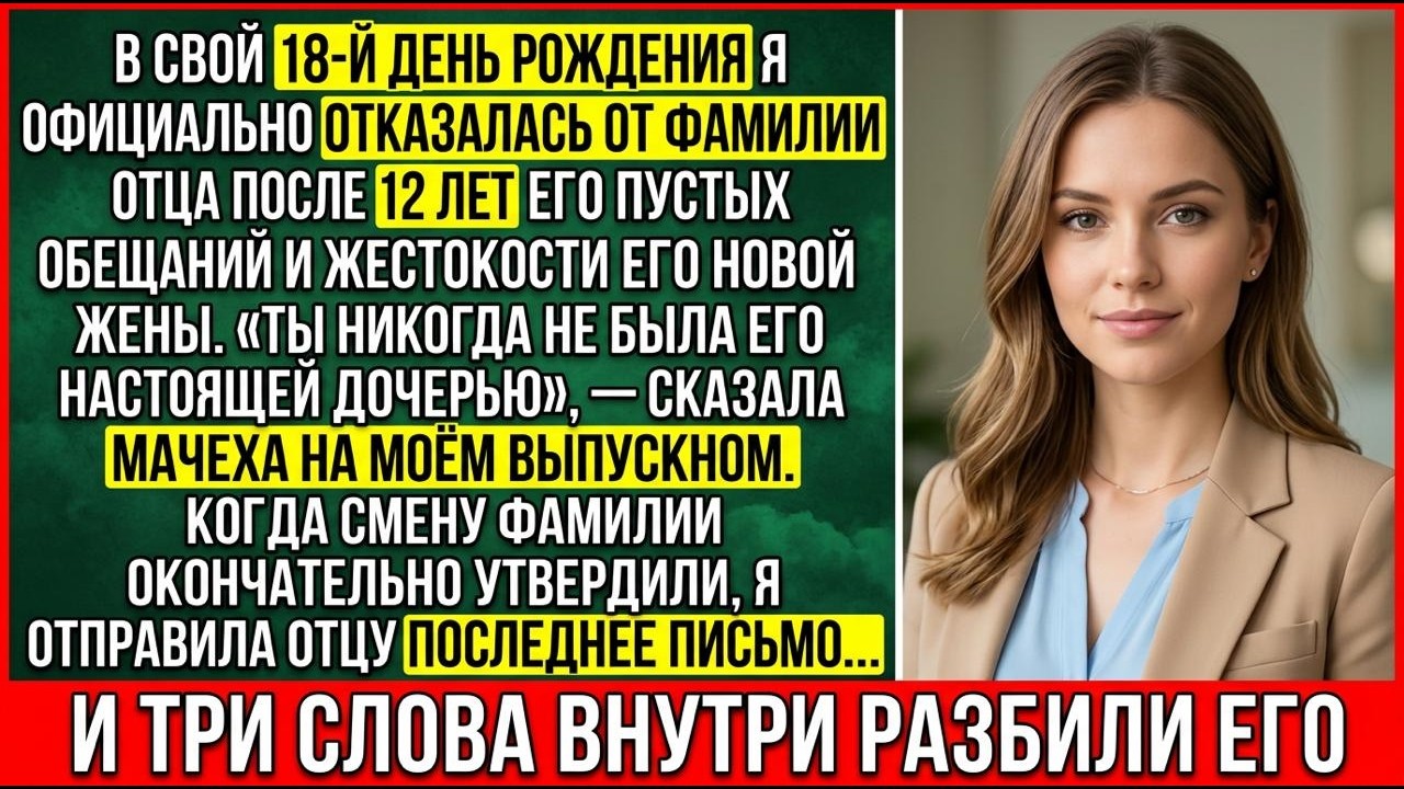 Папа 12 Лет Выбирал Свою Новую Жену Вместо Меня &mdash; Тогда Я Выбрала Себя