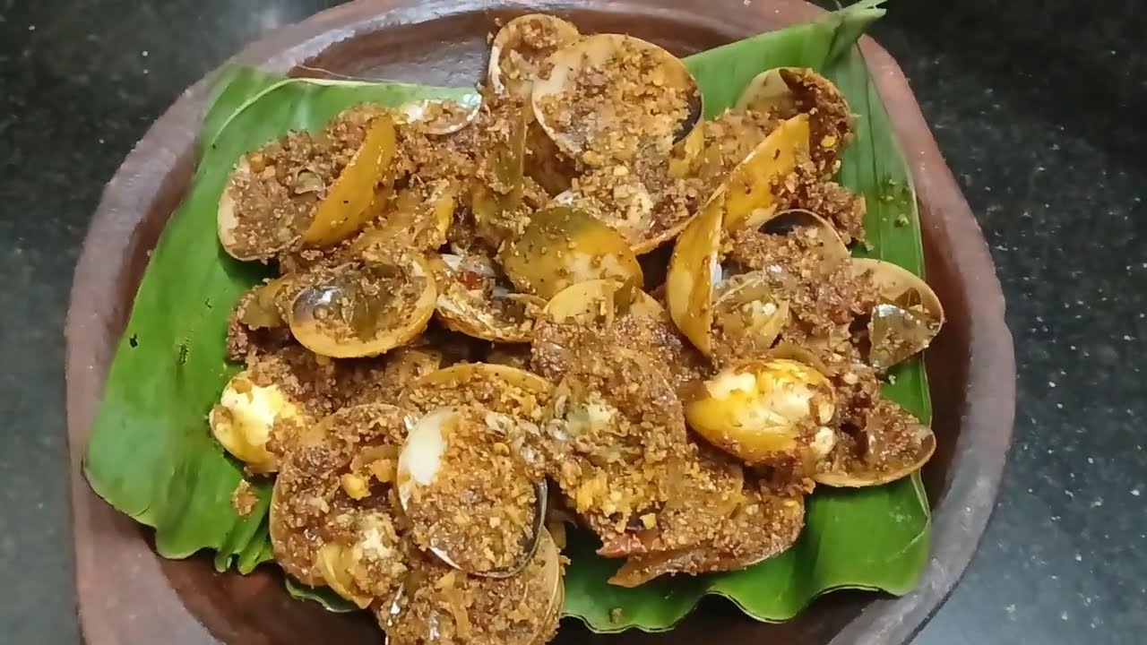 Mangalore style #Marwai Sukka #Clam Curry #seafood   2 July 2025