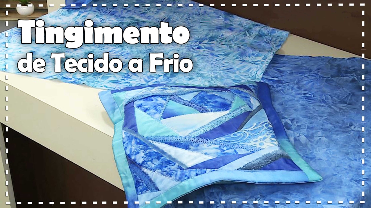 TINGIMENTO DE TECIDO A FRIO com Iraci Ferreira - Programa Arte Brasil - 10/02/2017