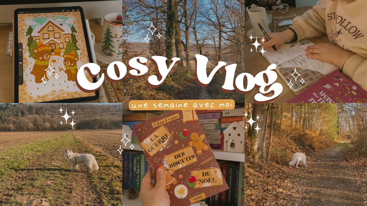 Noël, lectures et balades en forêt 🎄🎅🏼 Cosy Vlog