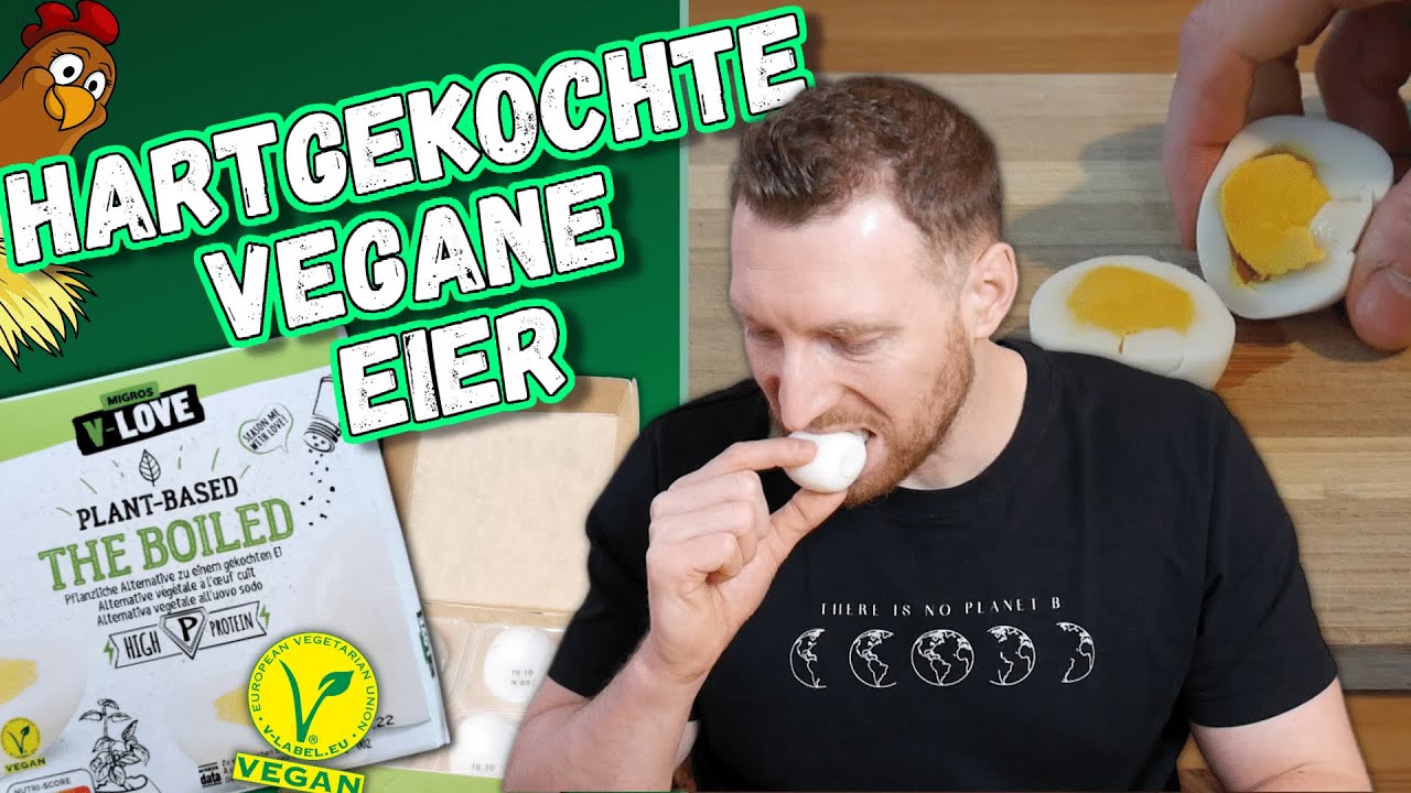 Vegane hartgekochte Eier - Produkttest Migros V-Love The Boiled