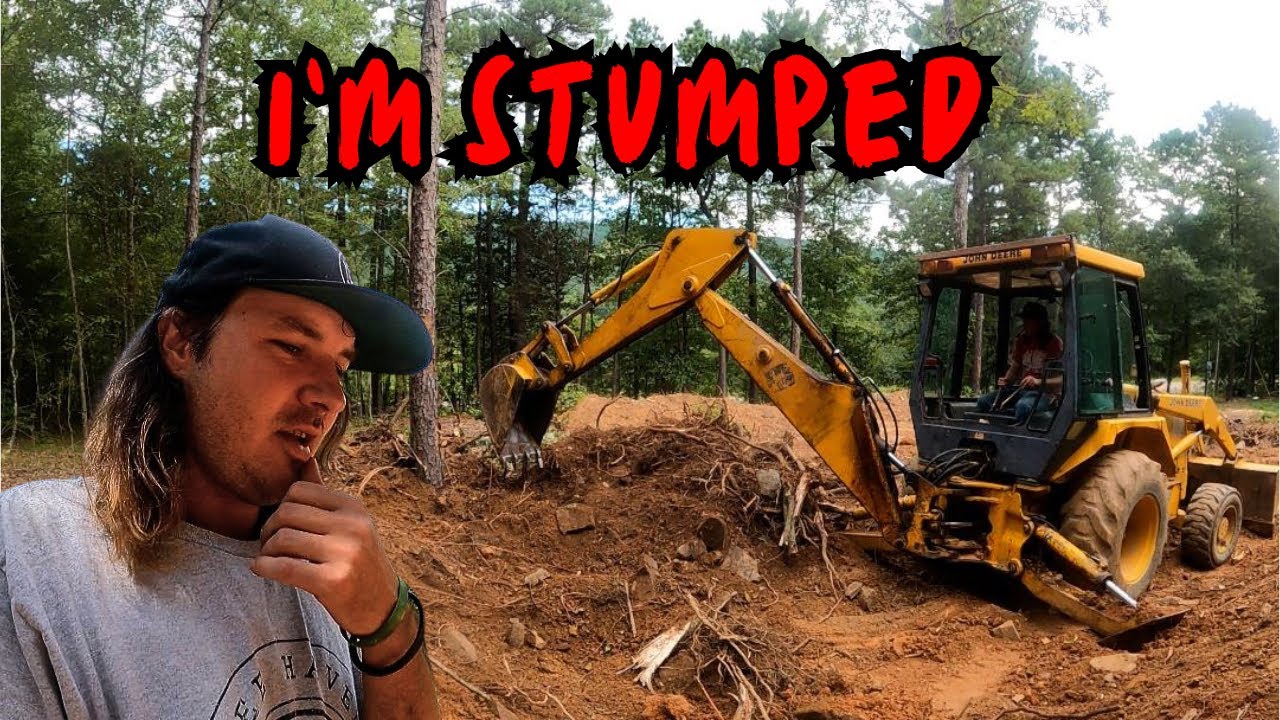 SOO MANY STUMPS AND ROCKS ( Shop build )