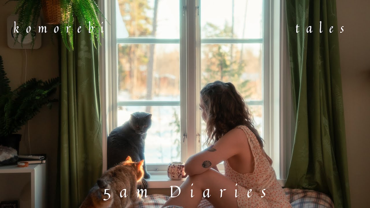 [5am Diaries] Cozy Winter Morning in the Countryside | Slow Living, Silent Vlog