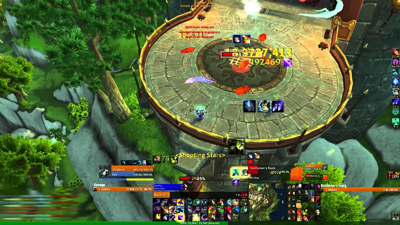Patch 5.3 Legendary Cloak range dps challenge - Balance Druid POV Yu'lon Challenge