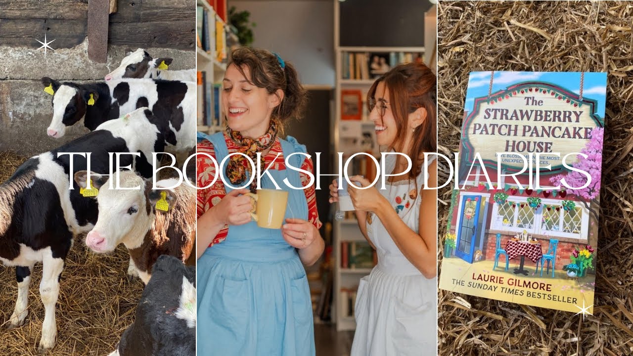 Bookclub and visiting a farm! Small daily life in a bookshop by the sea | The Bookshop Diaries 