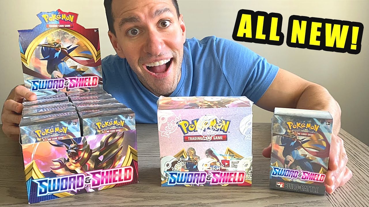 *BIG SWORD AND SHIELD POKEMON CARDS OPENING!* Lots of Packs and Boxes!