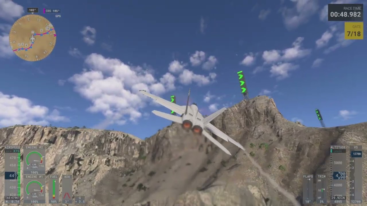 MSFS2024 Challenge League: Rally Race: Grand Canyon