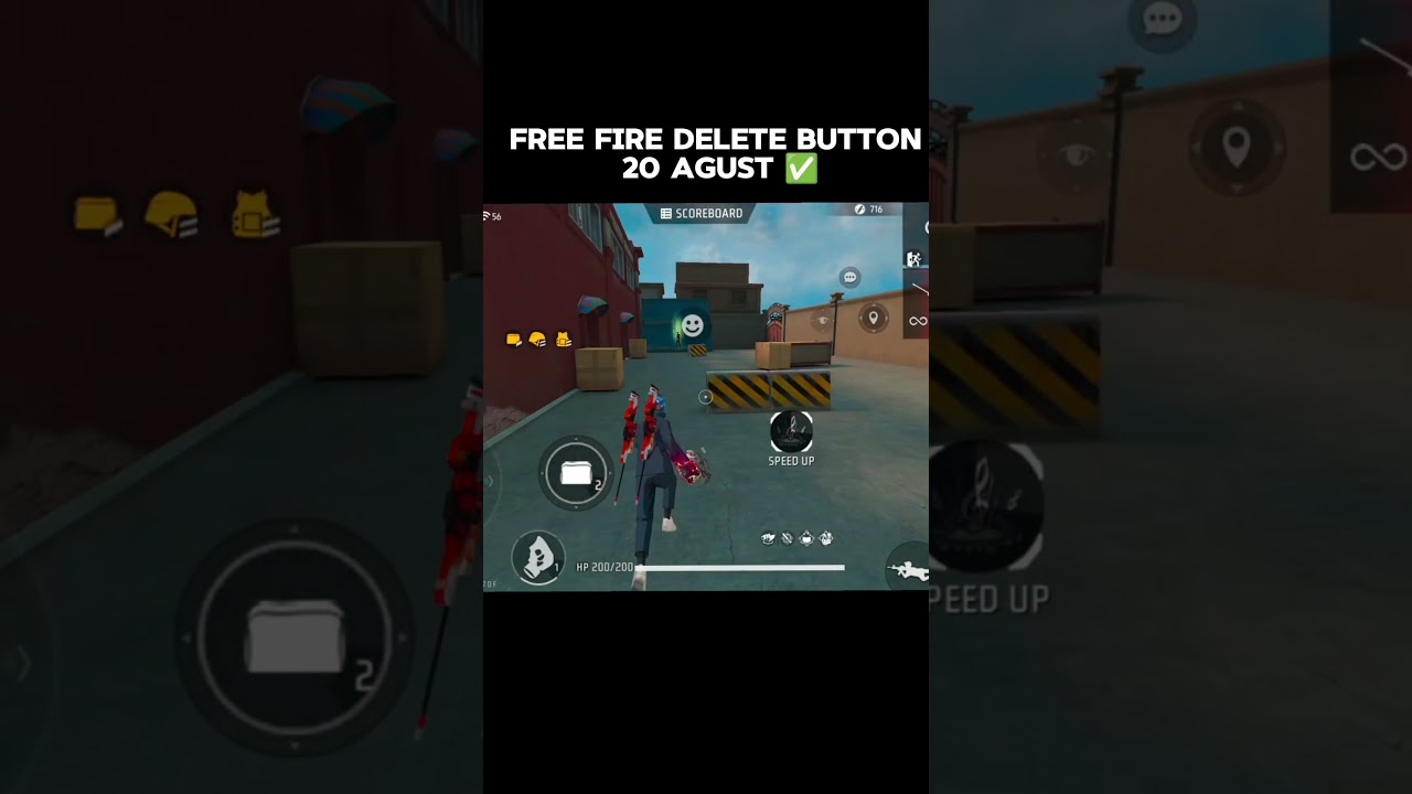 #freefire Biggest Protest in Free Fire History! 🎮🔥 20 August &mdash; Free Fire Delete Button! 💀✊