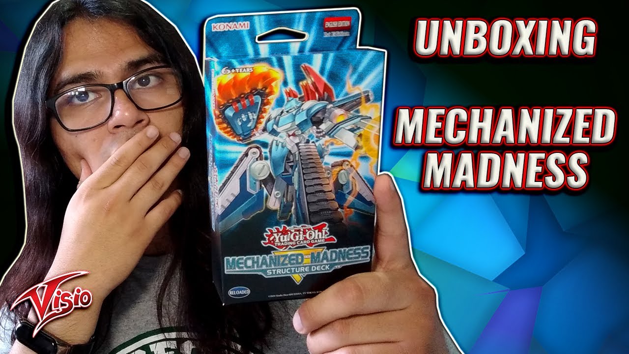 ¡Destruye los monstruos del oponente en su turno! - **MECHANIZED MADNESS** Yu-Gi-Oh! UNBOXING