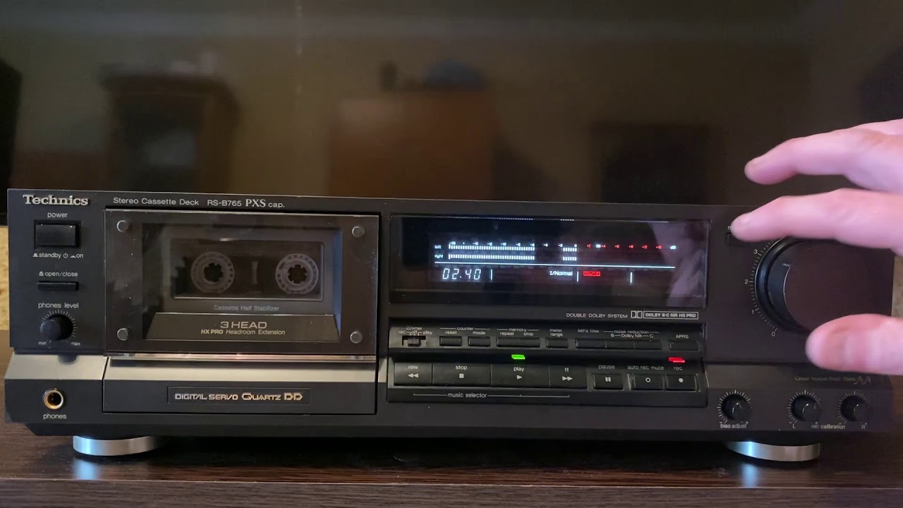 Technics RS-B765 PXS cap