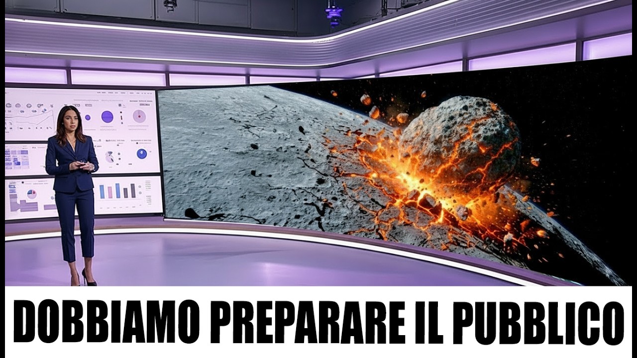 Qualcosa ha appena colpito la Luna e noi l'abbiamo catturato dal vivo