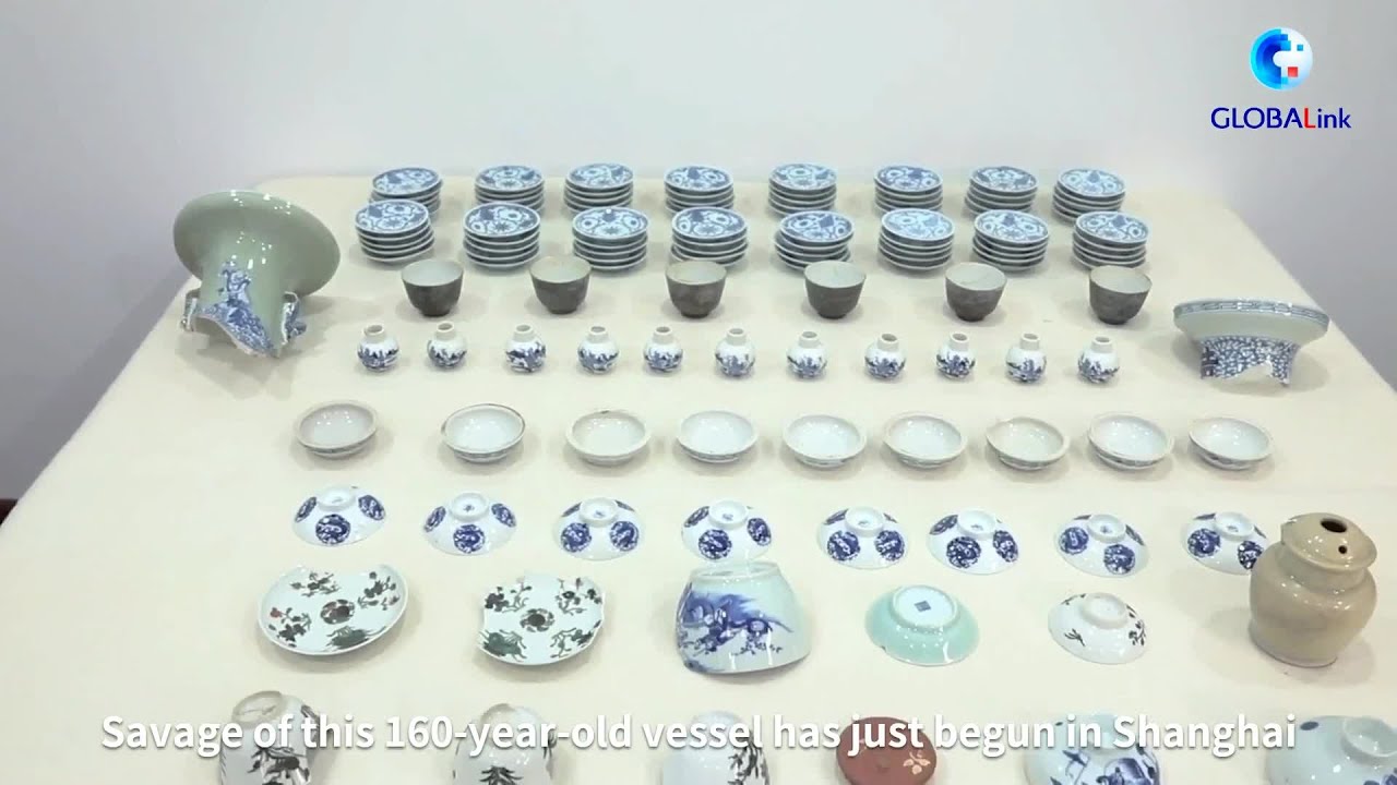GLOBALink | Century-old shipwreck reveals treasures from Jingdezhen