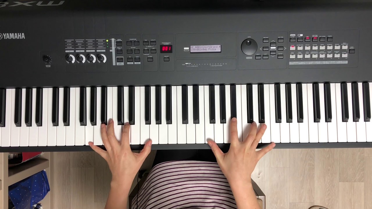 SM town 이지훈 신혜성 - 인형 doll (연주 Eun’s piano Yamaha mx88)