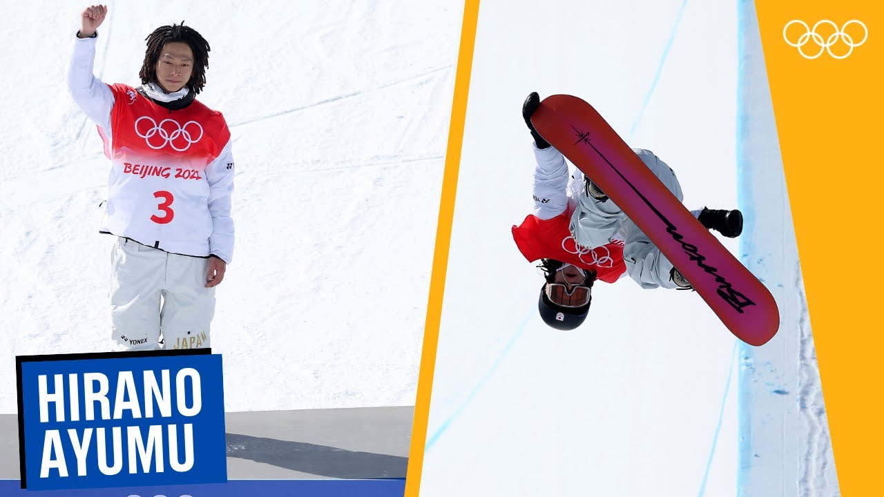 Hirano Ayumu - With his BIG step! 🏂🇯🇵