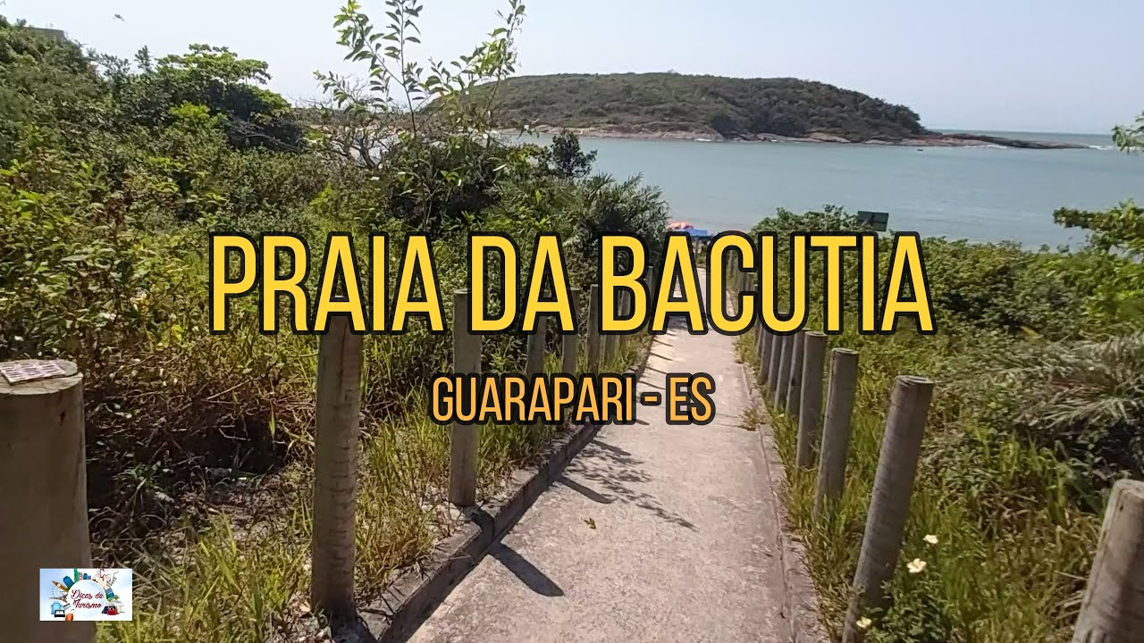 Praia da Bacutia em 4K,  Guarapari - ES Brasil