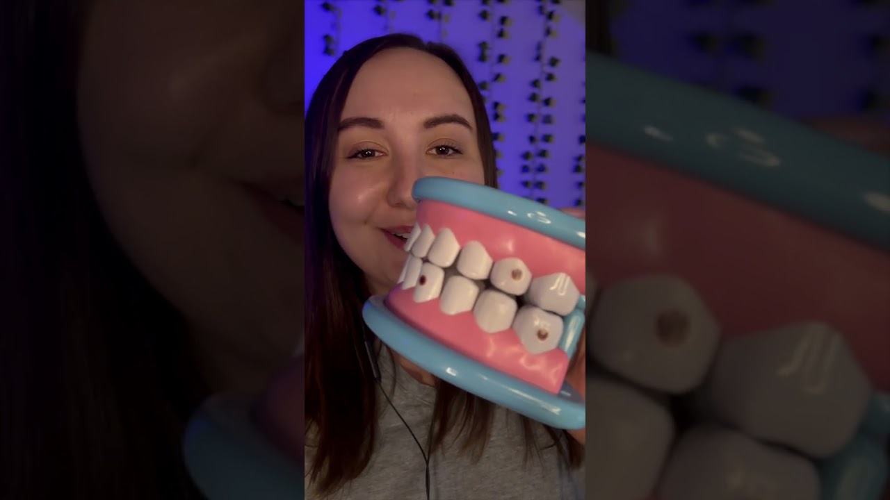 Not sure where my gloves were 😂 #asmr #asmrpersonalattention #asmrfyp #asmrdentist #asmrdoctor