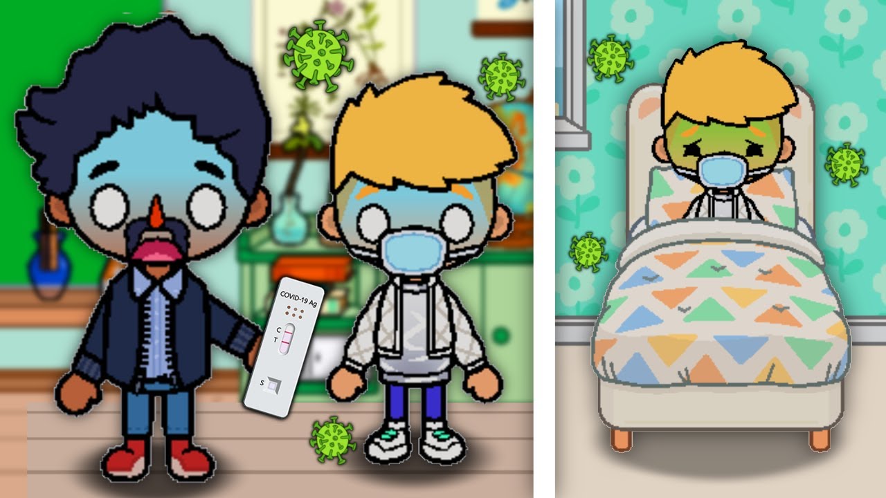 ICH HABE CORONA 🤢 in Toca Boca (Toca Life World | Story Deutsch)