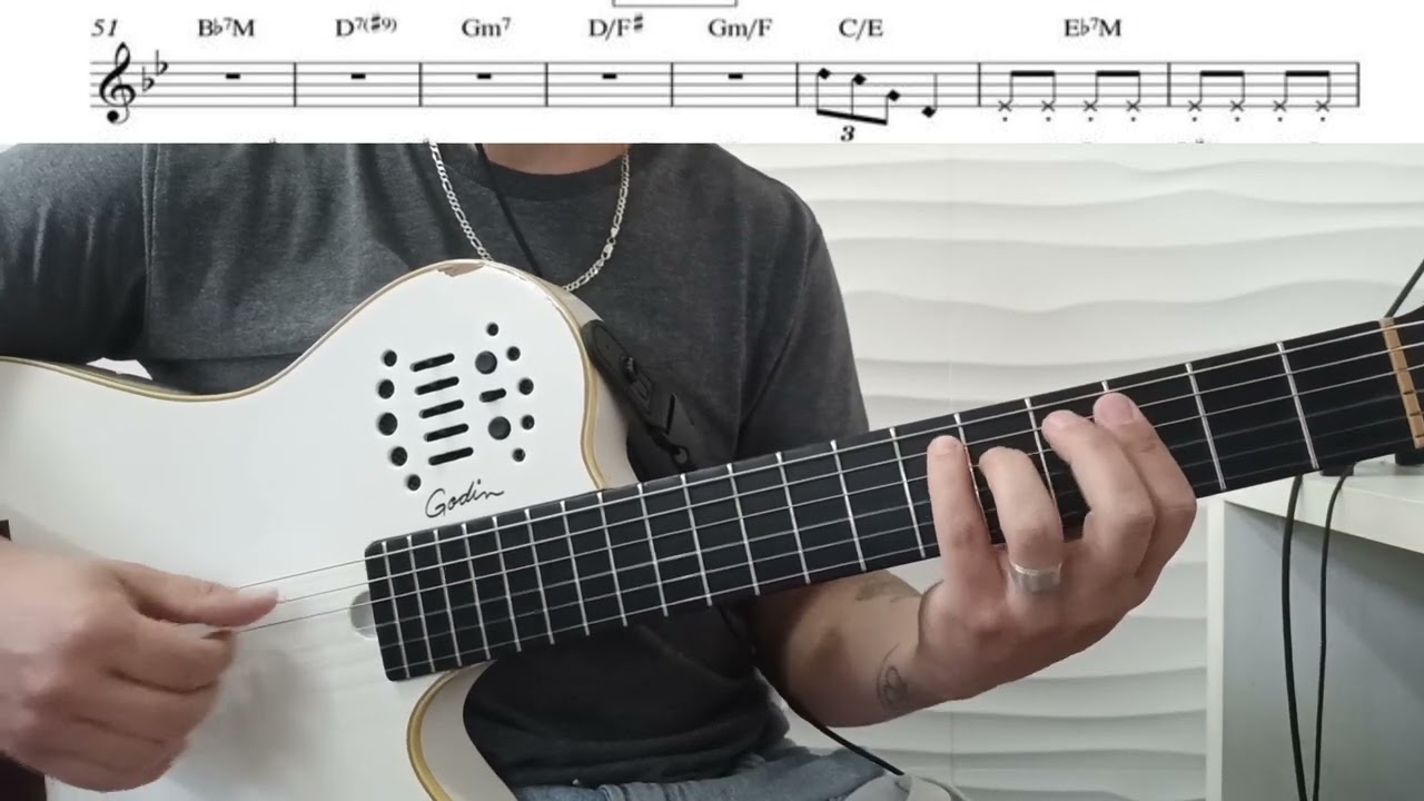 ANDRÉ OLIVEIRA - GLÓRIA GROOVE - NOSSO PRIMEIRO BEIJO - VIOLÃO - CIFRAS - PARTITURA