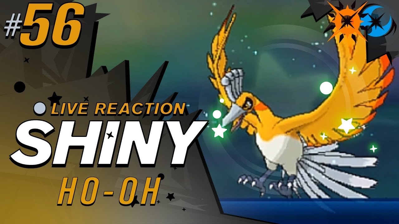 BEST SHINY LEGENDARY BIRD! SHINY HO-OH • Pokémon Ultra Sun and Moon Shiny Reaction #56 • CBAD