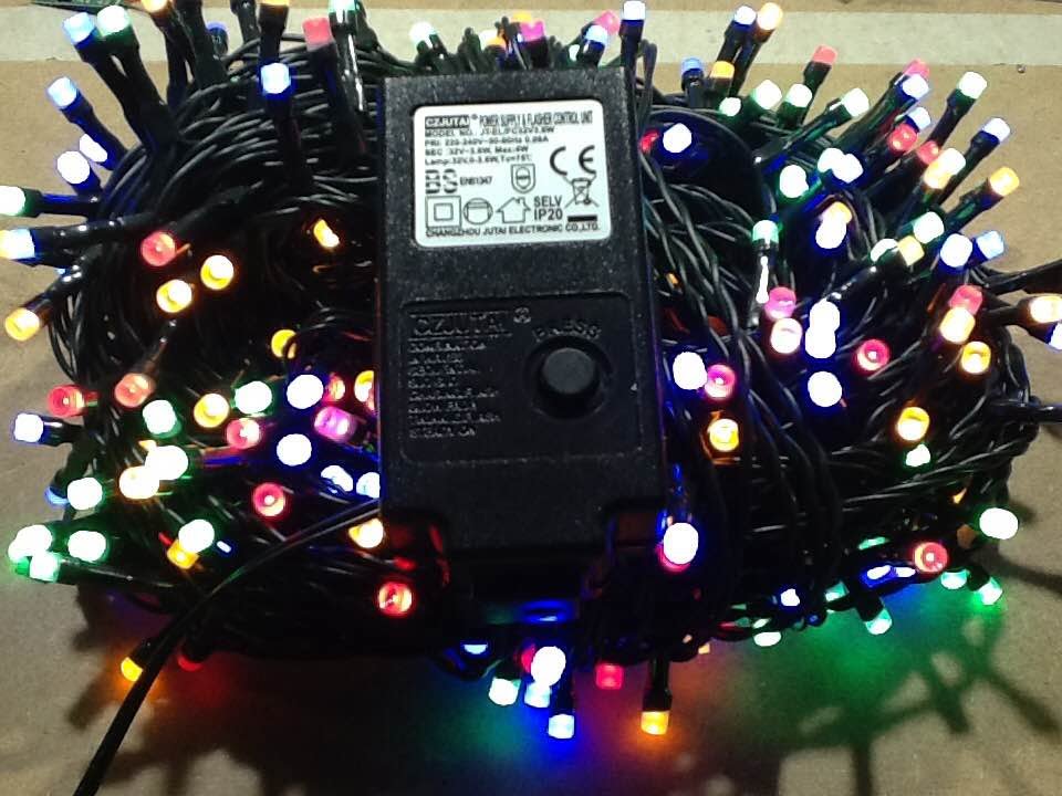 Memory hack for new 2-wire LED Christmas fairy light controller.