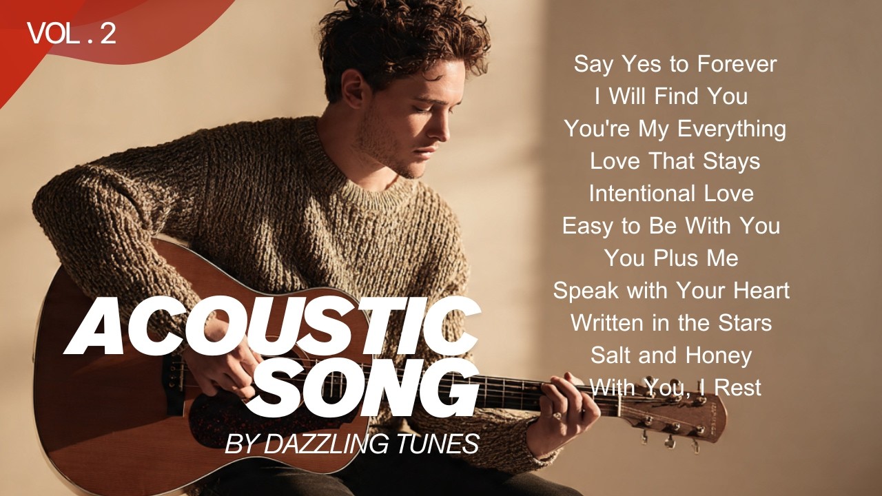 Sweet & Relaxing Acoustic Romance | Beautiful Acoustic Guitar Love Songs