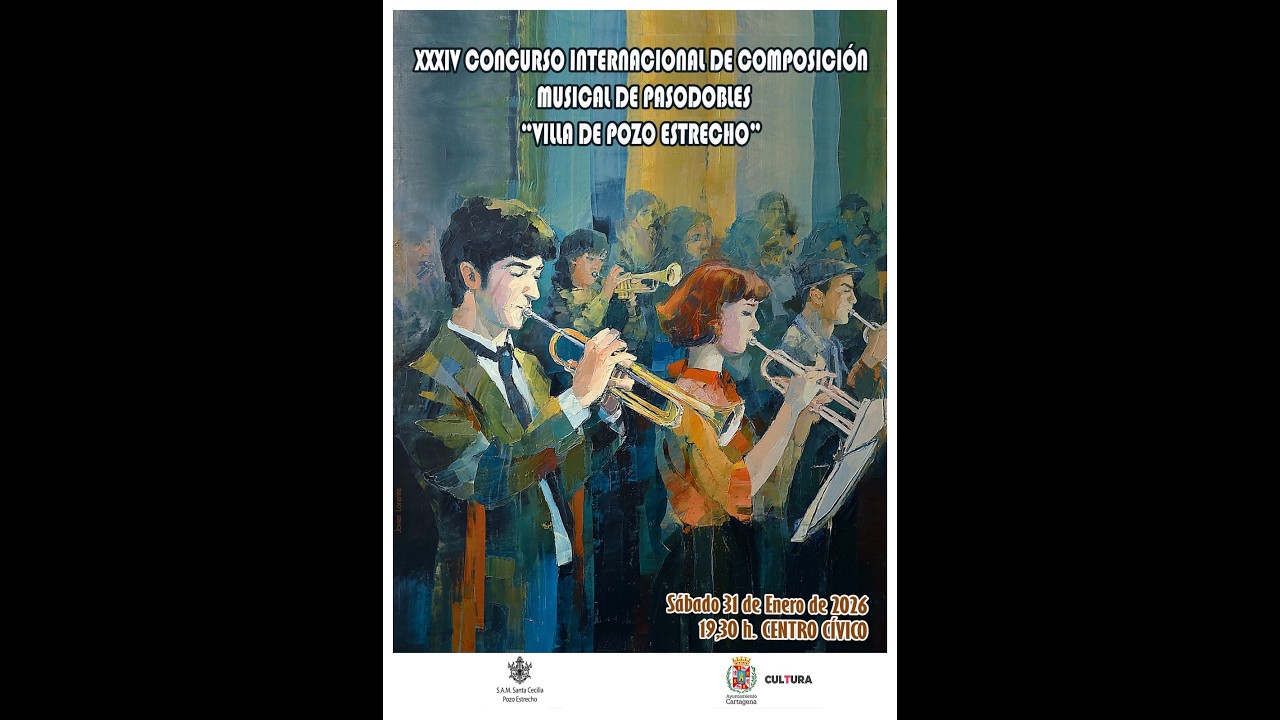 PASODOBLES GANADORES DEL XXXIV CONCURSO INTERNACIONAL DE COMPOSICIÓN MUSICAL DE PASODOBLES-2026