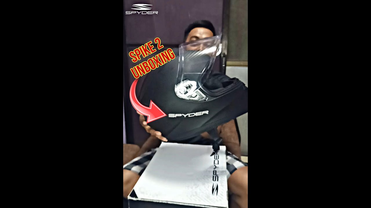 Spike 2 SPYDER HELMET unboxing!#WeAreTeamSpyder #WeLiveForTheRide#shihfam #usagibags