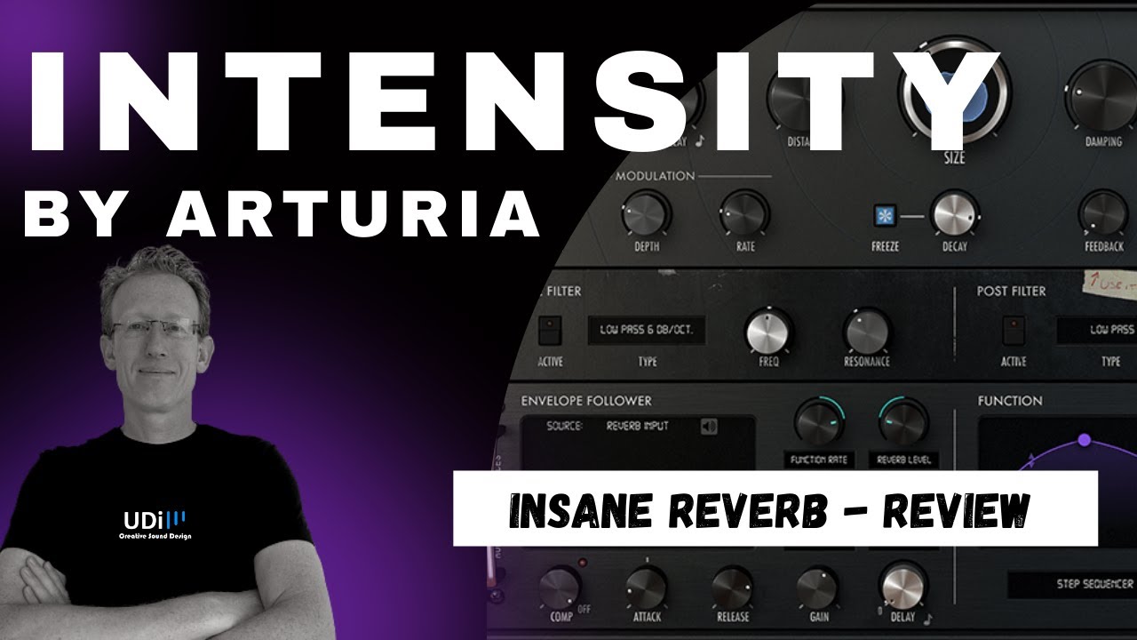 Arturia Reverb - Rev INTENSITY #udiaudio