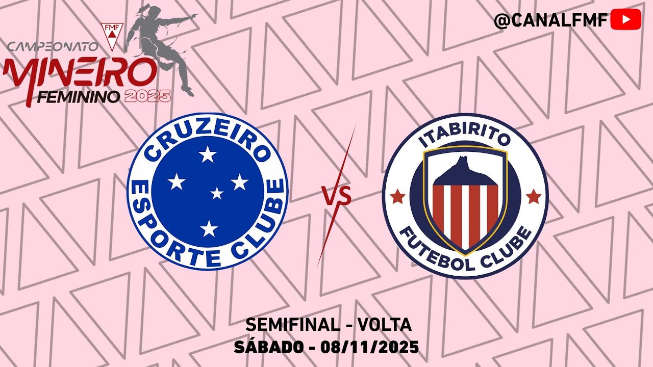 Cruzeiro SAF X Itabirito - Mineiro Feminino 2025