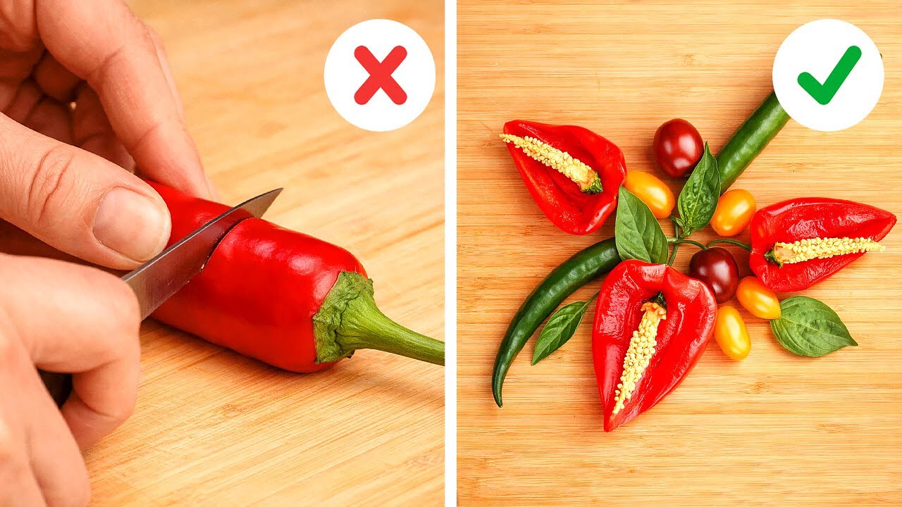 🍎 HACKS INCRÍVEIS NA COZINHA 🔪 Truques Geniais para Cortar Frutas! ✨