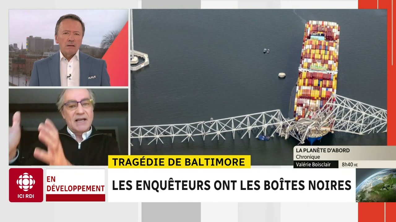 Trag&eacute;die de Baltimore : entrevue avec le capitaine Marc-Andr&eacute; Poisson | D'abord l'info