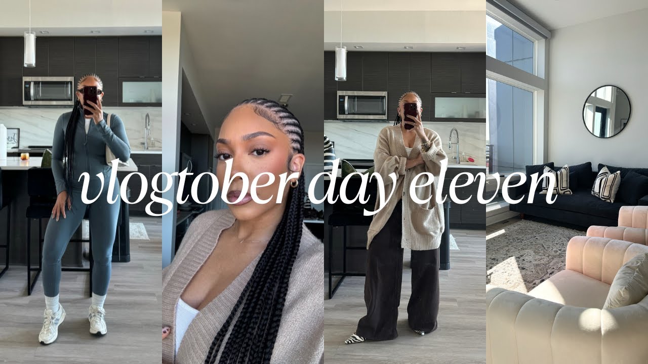 vlogtober, день одиннадцатый | новости квартиры🏡, Иисус очень добрый, щенок-приколист и многое др...