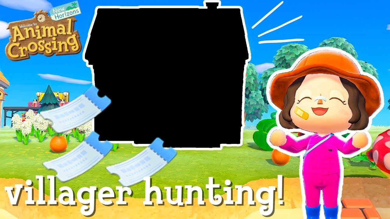 accidentally found a dreamie in 3 tickets! (villager hunting)